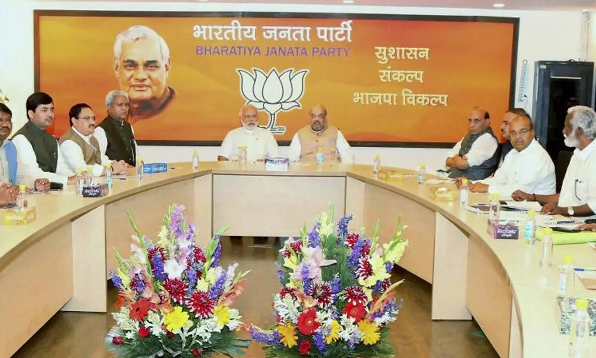 National executive meeting of BJP started