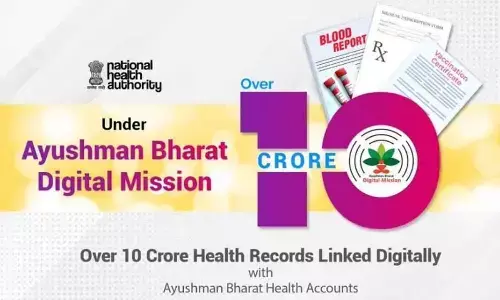 Health records of 10 cr linked to Ayushman Bharat account