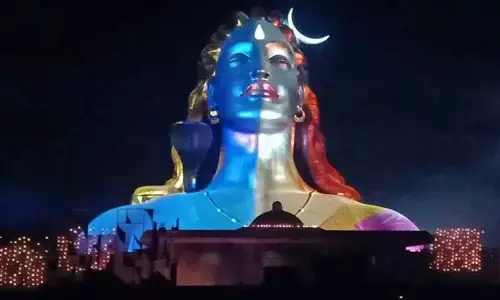 Bommai unveils 112-ft tall Adiyogi Statue