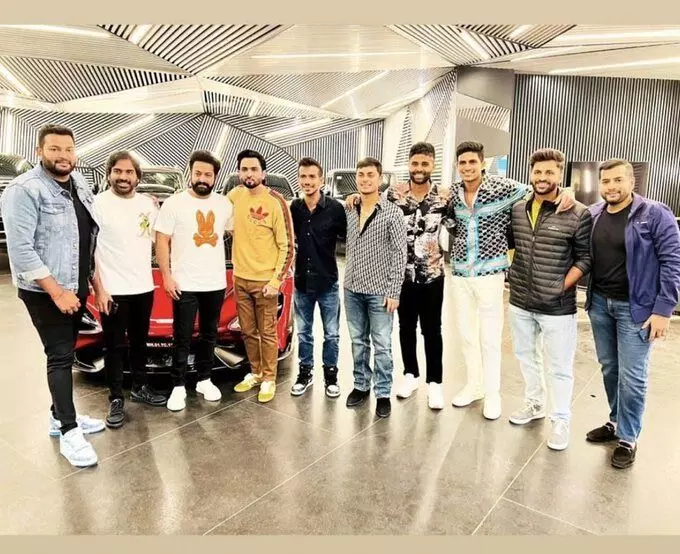 IND Vs NZ: Team India Players Meet Jr. Ntr