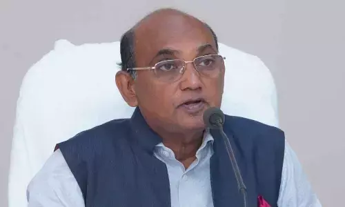 APERC Chairman Justice CV Nagarjuna Reddy addressing the gathering in Visakhapatnam on Tuesday