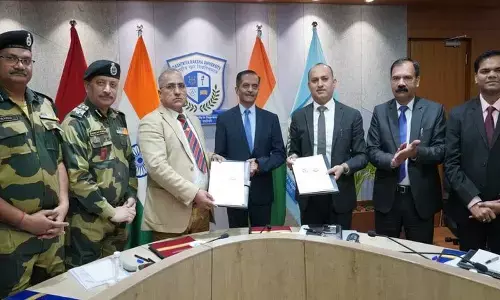 BSF signs MoU with Rashtriya Raksha University for training, research