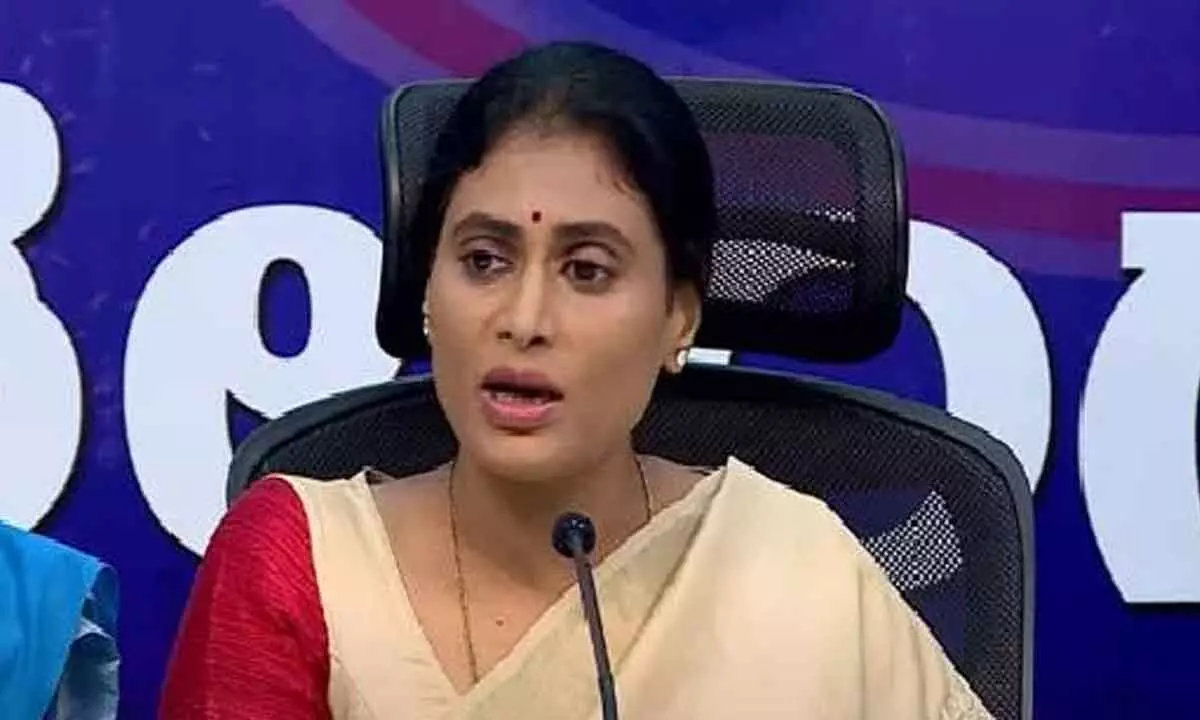 BJP, YSRCP, TDP locked in love triangle, says Sharmila