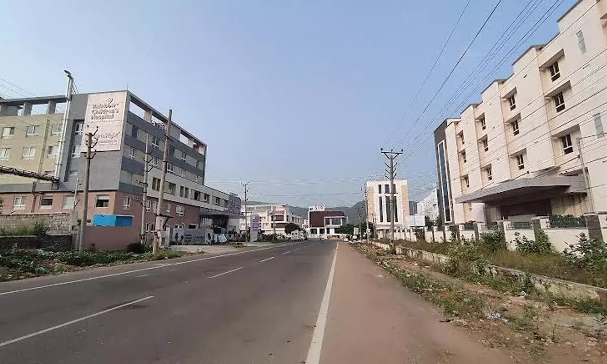 A group of private hospitals at Arilova in Visakhapatnam