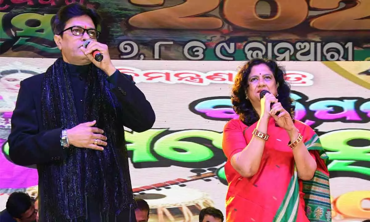 Anchor couple from Berhampur reigning over the stage for 30 years