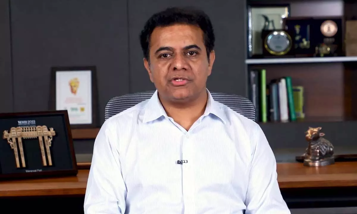 K T Rama Rao, Minister for IT, Industries