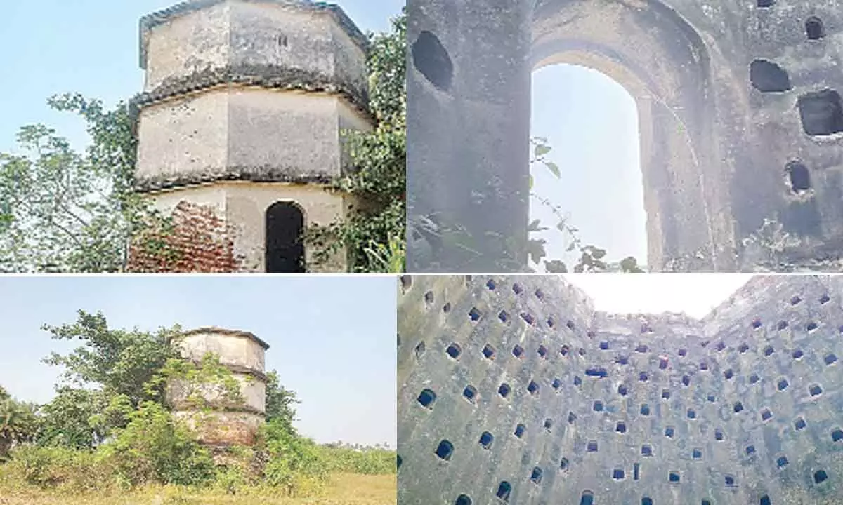 400-year-old Pigeon Tower in Ganjam cries for attention