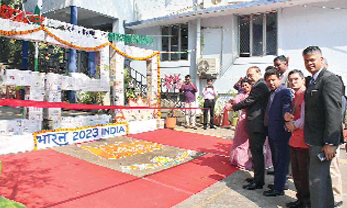 Hyderabad G20 team visits passport office