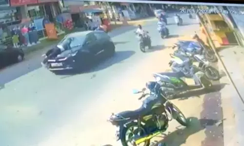 Bengaluru: Woman drives car with man on its bonnet for 1 kilometre