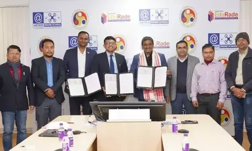 IIT-G signs MoU with industry partners to set up drone-flying school