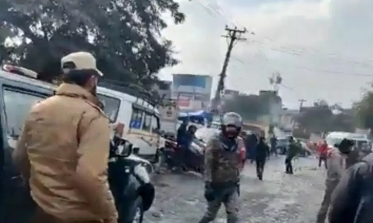 Six injured in two blasts in Jammu