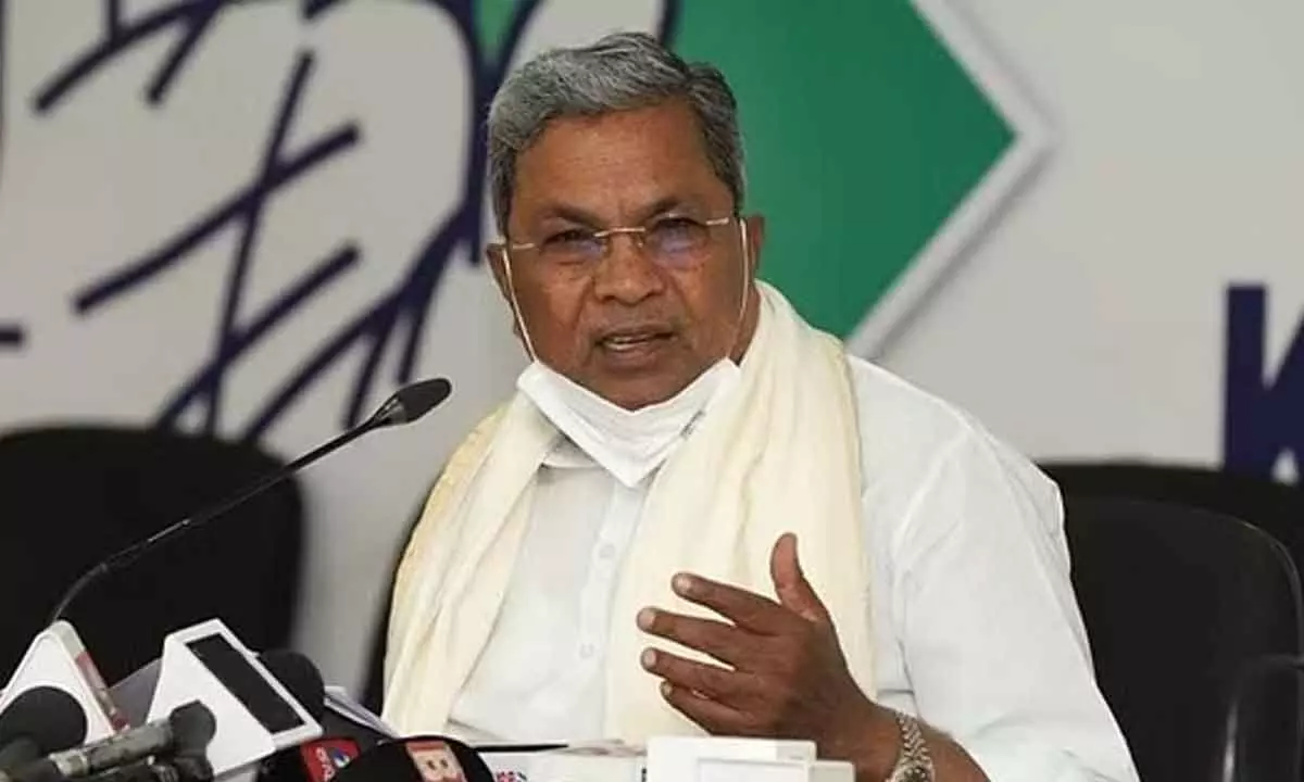 Siddaramaiah says BJP not banning SDPI to divide votes