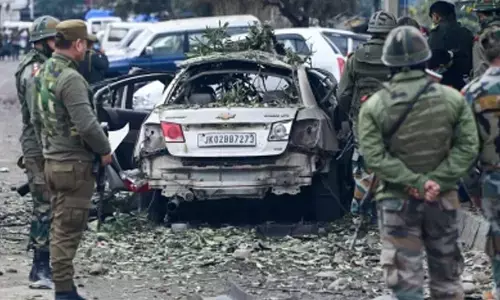 NIA team in Jammu to probe three blasts NIA team in Jammu to probe three blasts