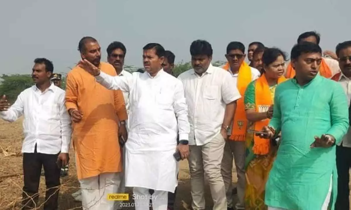 Union Minister visits Bhadrachalam