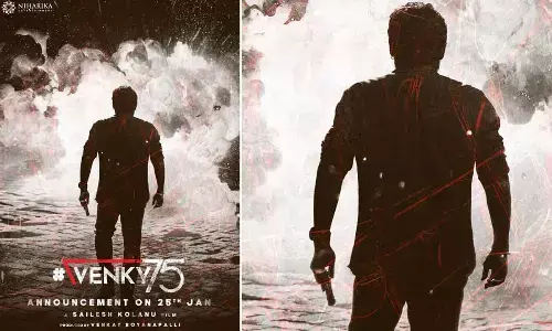 Big News: Venkatesh Daggubati Announces His 75th Movie And Teams Up With Sailesh Kolanu…