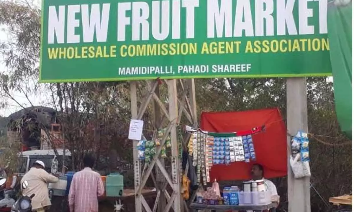 New fruit market at Pahadi Shareef begins trade without approvals