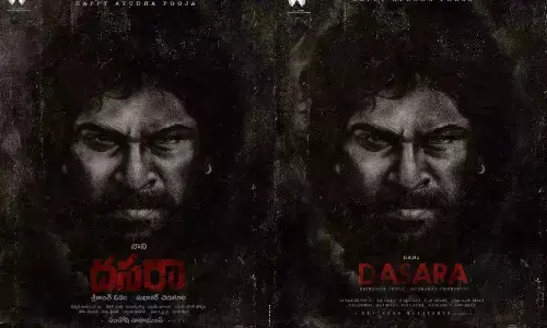 Nani and Keerthy Sureshs Dasara movie teaser date will be unveiled tomorrow!