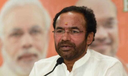 Preparing a record on centre's help to Telangana: Kishan Reddy