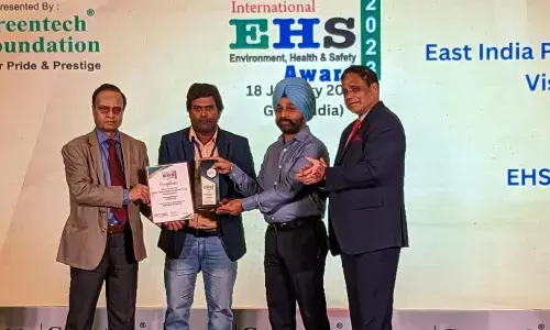 East India Petroleum Private Limited representatives receives ‘GreenTech International EHS Award 2023’ in Goa