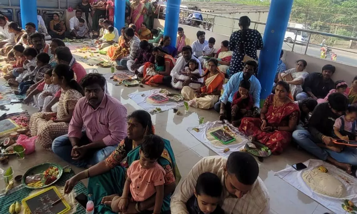 Vasanta Panchami celebrated on a grand scale Pithapuram