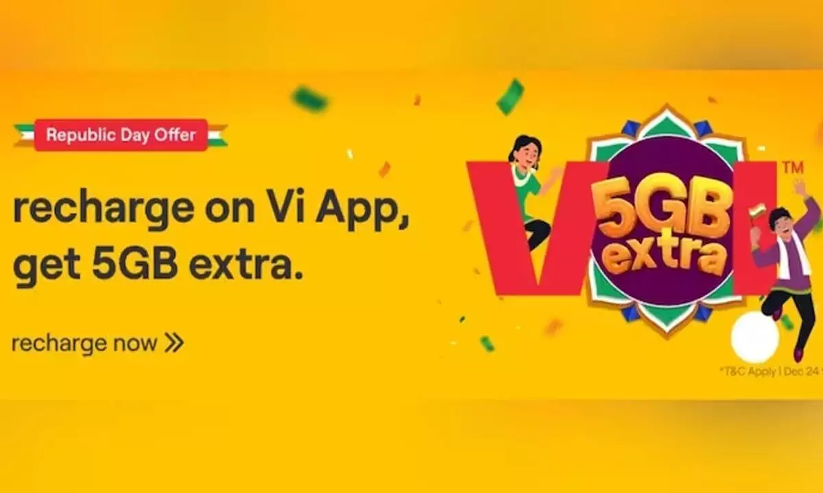 Republic Day Offer: Vi offers 5 GB of free data to users
