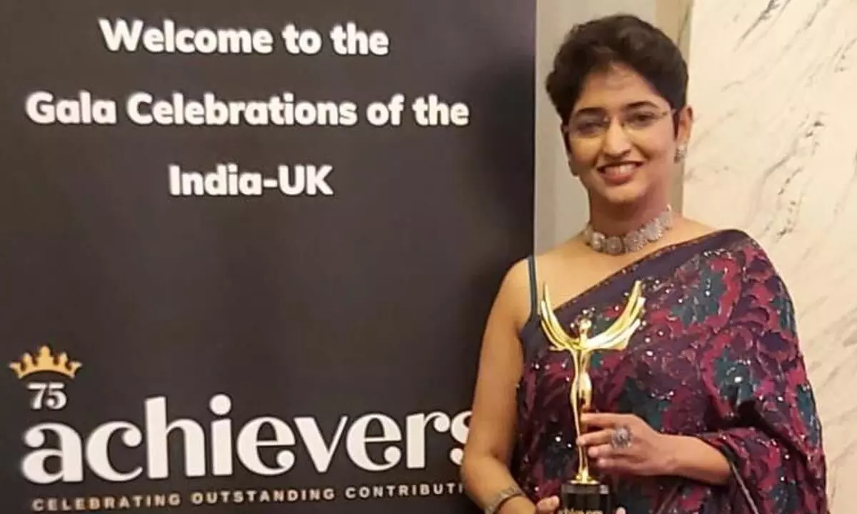 Prerna Wadikar from Bangalore, recipient of ‘India UK Achievers’ honours