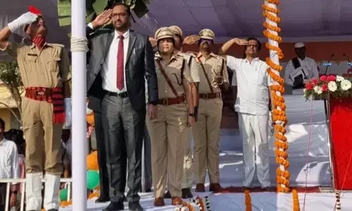 74 th Republic day celebrated on grand note in Srikakulam