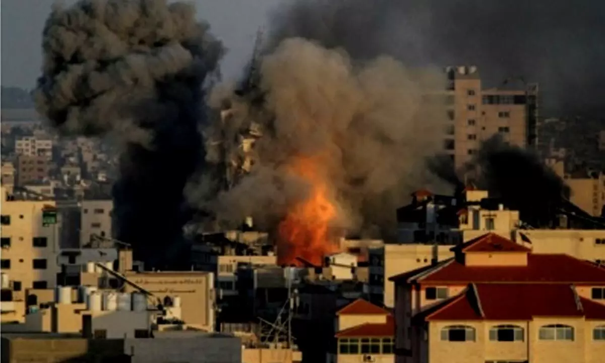 Israeli fighter jets strike Gaza in response to rockets firing