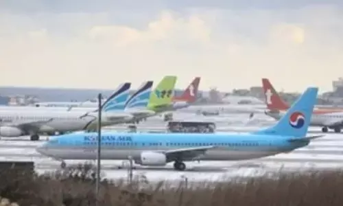 Bad weather disrupts operation of South Korean airport again after 3 days