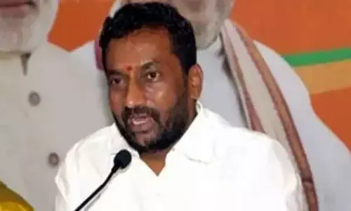 CM KCR insulted national flag: Raghunandan Rao