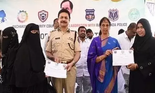 Sewing machines distributed among women under SHEera