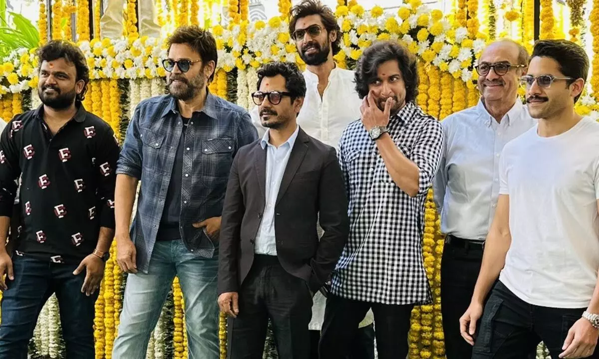 Nawazuddin Siddiqui is happy to make his debut with Venkatesh’s 75th movie Saindhav in Tollywood!