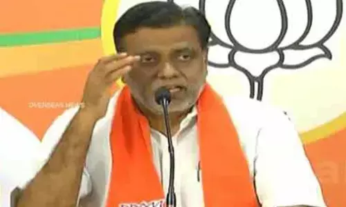 Telangana State BJP official spokesperson N V Subhash