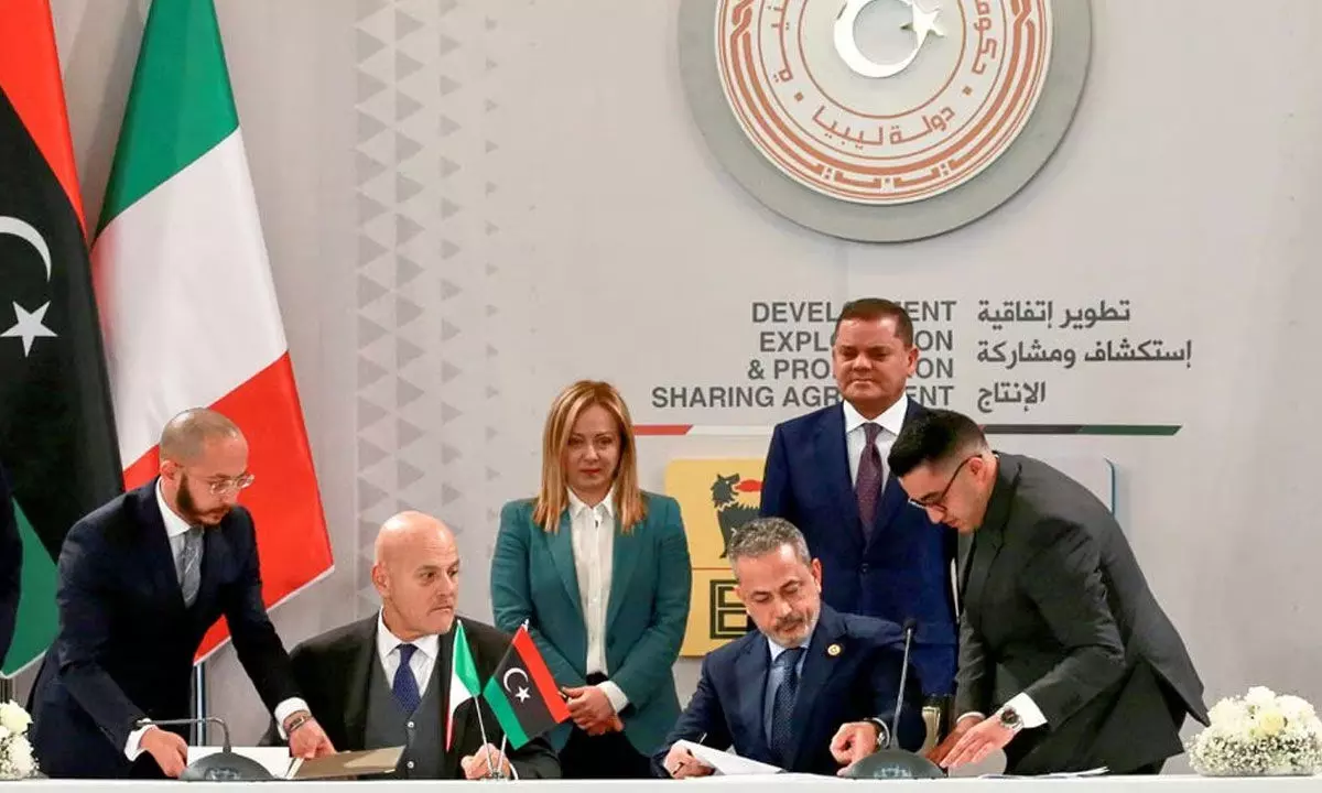 Libya, Italy sign agreements to enhance cooperation