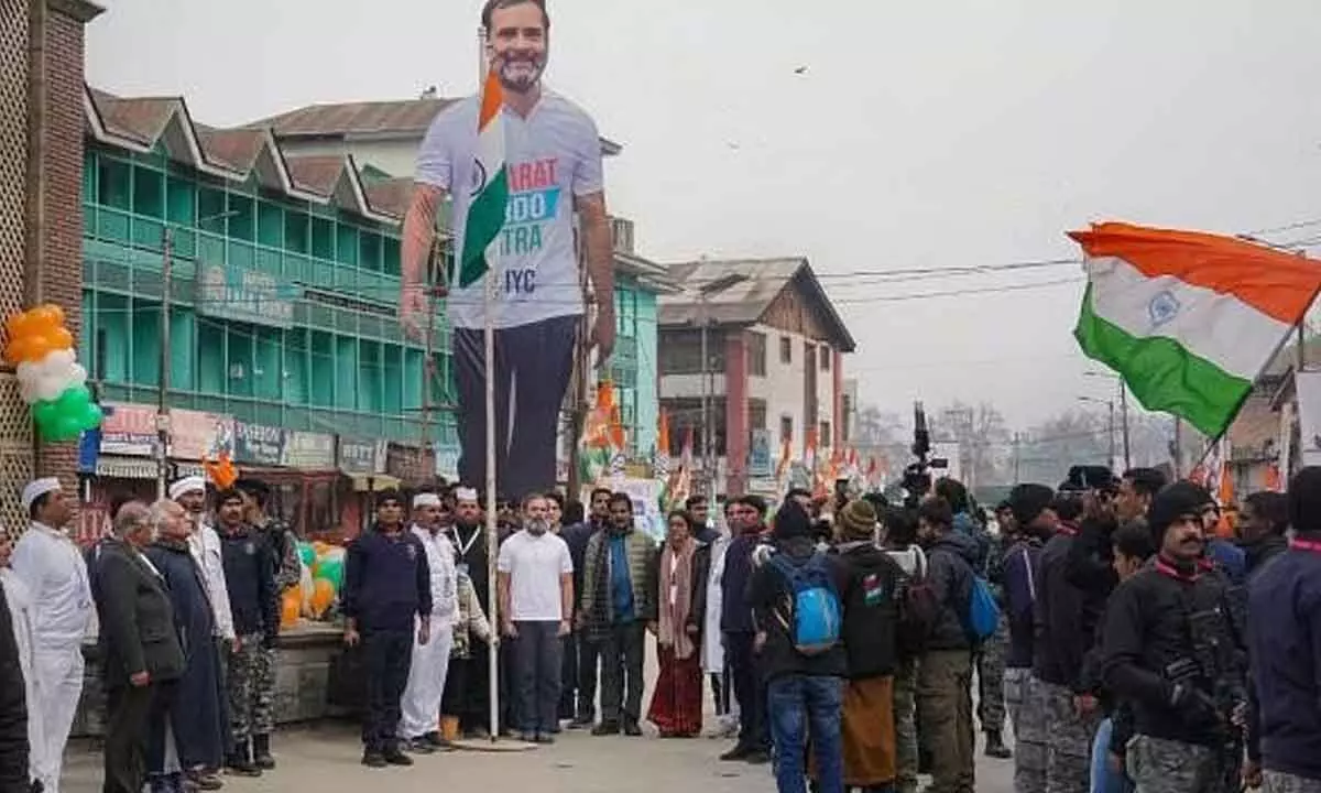 Rahul must thank PM for hoisting Tricolour at Lal Chowk: BJP
