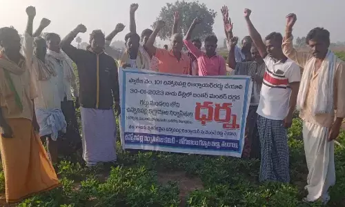 Reservoir-hit ryots to stage dharna in Delhi today