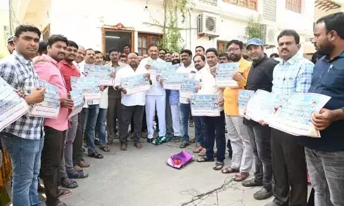 Gangula releases annual calendar of Telangana BC Employees Assn