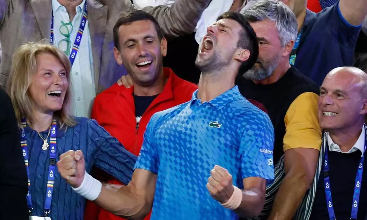 Djokovic domination on