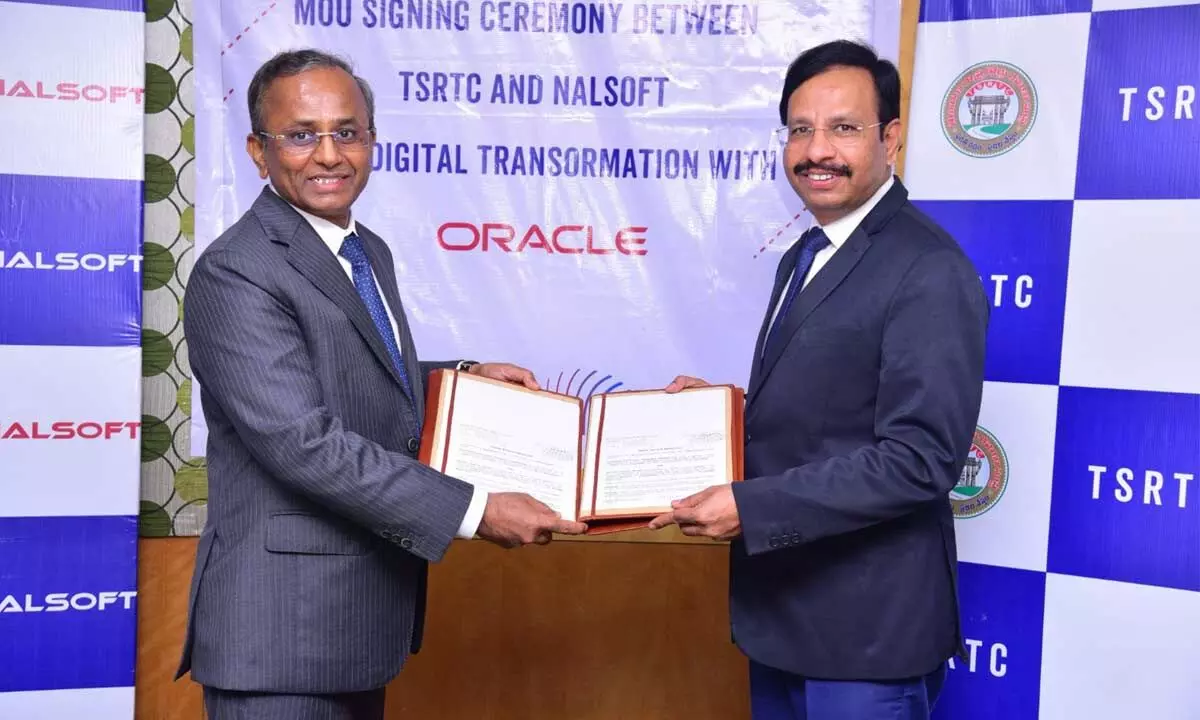 TSRTC, Nalsoft sign MoU for ERP