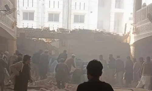28 killed, 150 injured in Peshawar Masjid bomb blast