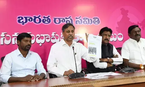 BRS takes a dig at BJP for spreading lies over suicides