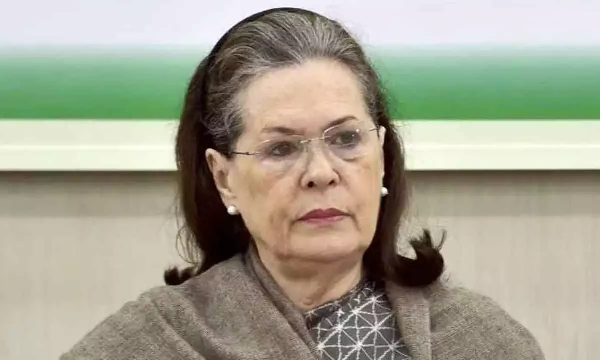 Congress leader Sonia Gandhi