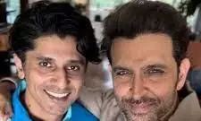 Hrithik Roshan wishes his coach Swapneel a Blissful Birthday, calls him a contender.