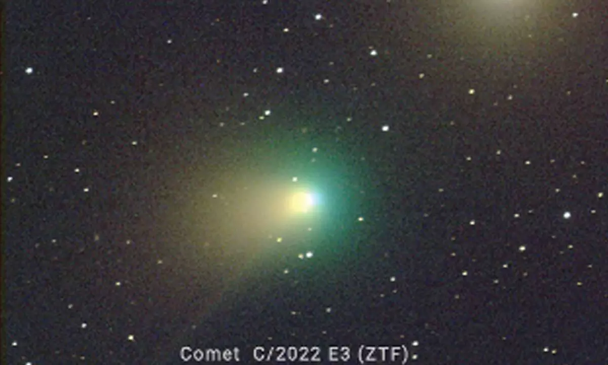 Rare green comet to appear in night sky tomorrow