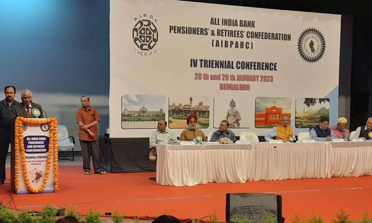 Vijayawada Bank retirees demand 100 DA neutralisation