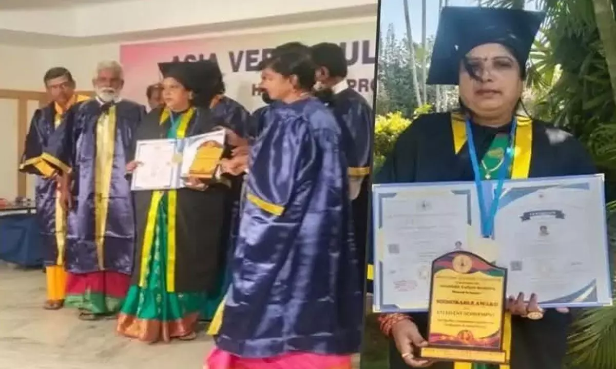 Asia Vedic Culture varsity awards honorary doctorate to herbal doctor