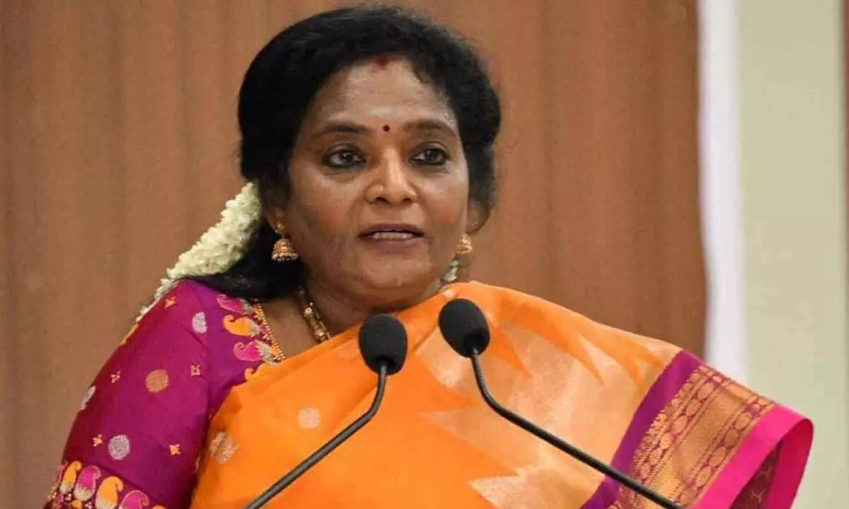 Governor Tamilisai Soundararajan seeks report on TSPSC paper leak