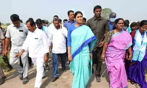 YSRTP president YS Sharmila