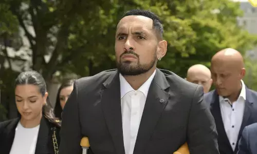 Tennis star Nick Kyrgios admits to assaulting ex-girlfriend, avoids conviction