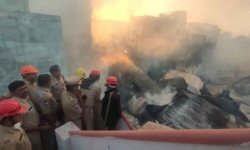 Furniture worth Rs 1 cr gutted in significant blaze